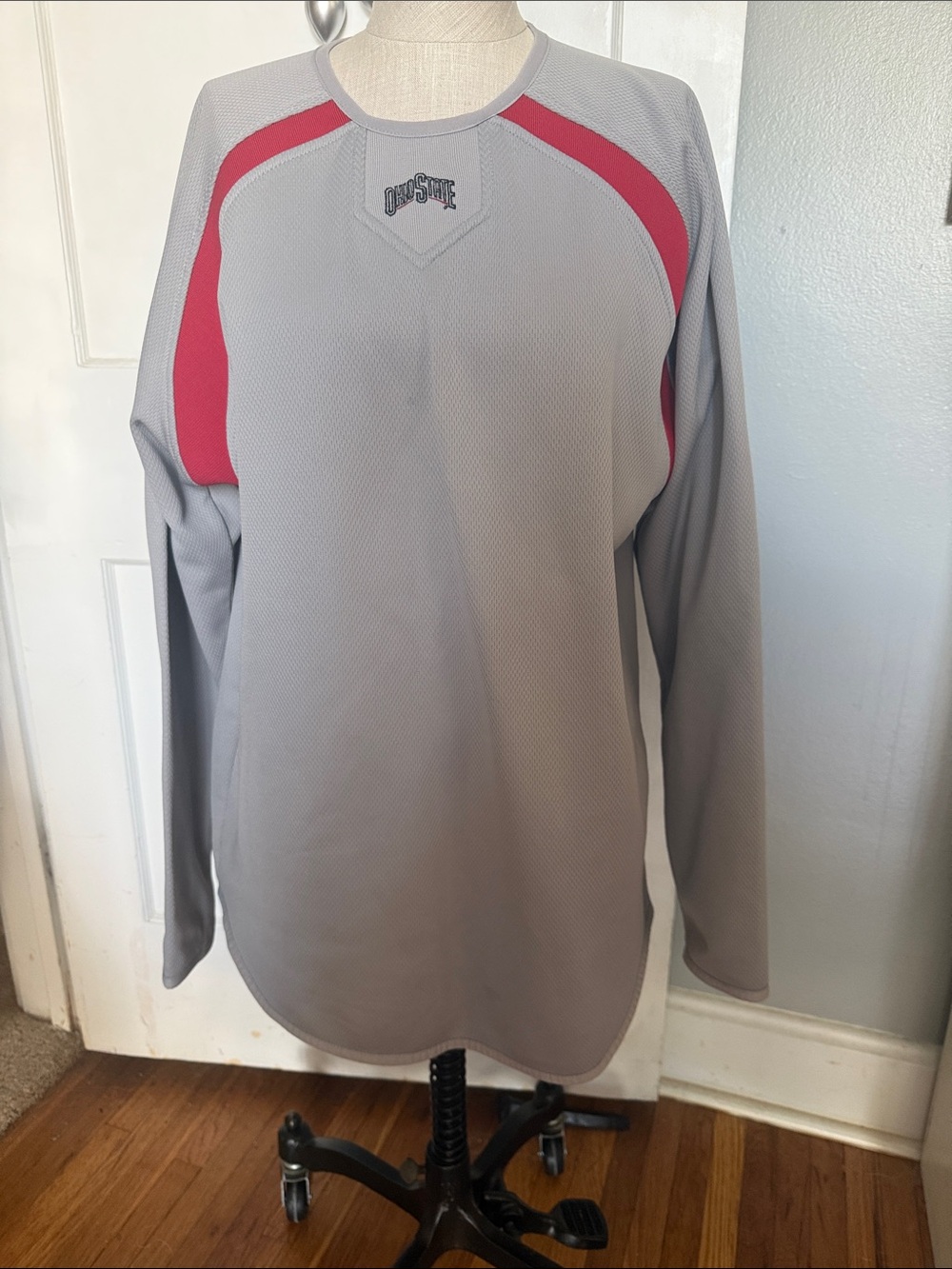 OSU Buckeye Long-Sleeve Men's Jersey